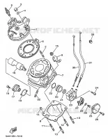 CILINDER voor Yamaha TDR125 1999