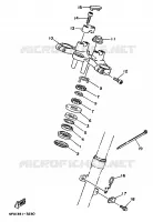 STUUR voor Yamaha TDR125 1999