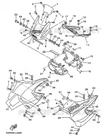 KAP 1 voor Yamaha TDR125 1999
