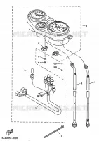 TELLERSET voor Yamaha TDR125 1999