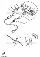 ACHTERLICHT voor Yamaha TDR125 1999
