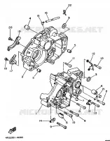 CARTERDELEN voor Yamaha TDR125 1999