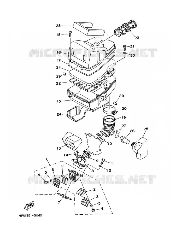 INLAAT Yamaha MOTO 125 2000 TDR  TDR125