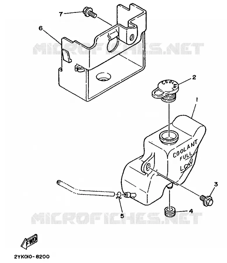 OLIEPOMP 2 Yamaha MOTO 250 1988 TDR  TDR250