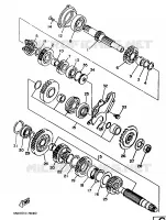 TRANSMISSIE voor Yamaha TRX850 1997