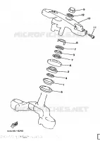 STUUR voor Yamaha TRX850 1997