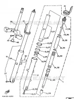 VOORVORK voor Yamaha TRX850 1997