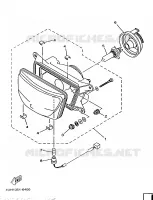 KOPLAMP voor Yamaha TRX850 1997