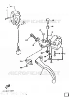 STUURSCHAKELAAR / HEVEL voor Yamaha TRX850 1997