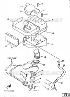INLAAT voor Yamaha TRX850 1997