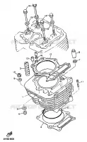 CILINDER voor Yamaha TT600R 1997