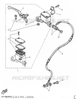 POMP VOOR voor Yamaha TT600R 1997