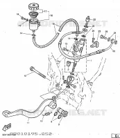 REMPOMP ACHTER voor Yamaha TT600R 1997