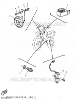ELECTRISCH 2 voor Yamaha TT600R 1997