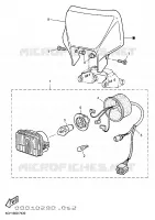 KOPLAMP voor Yamaha TT600R 1997