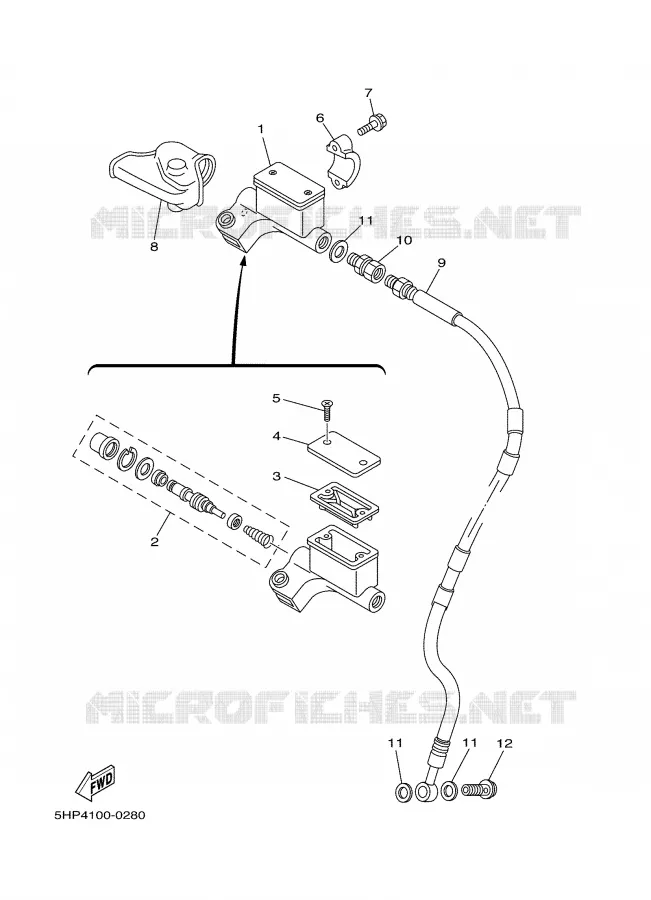 POMP VOOR Yamaha MOTO 125 2003 TTRE  TTR125E