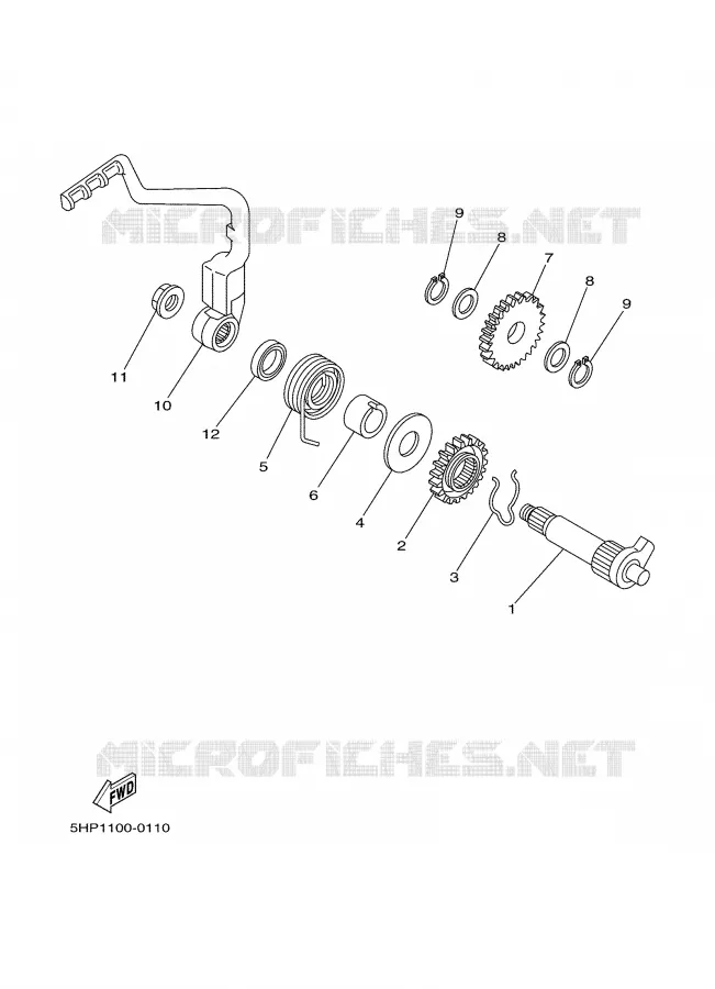 STARTMOTOR Yamaha MOTO 125 2005 TTRE  TTR125ET