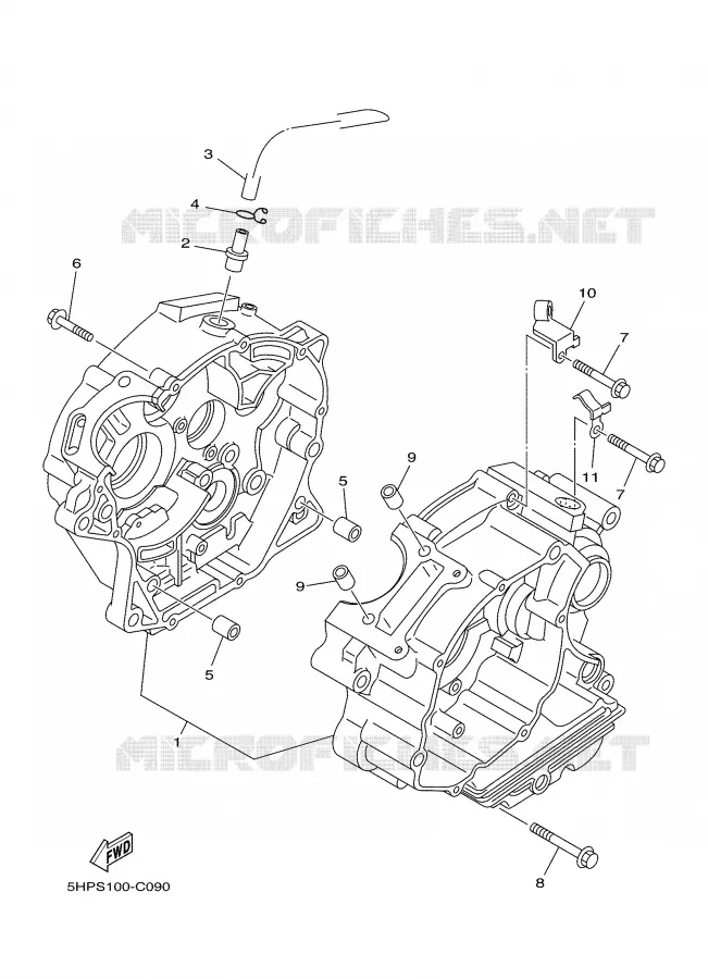 CARTERDELEN Yamaha MOTO 125 2004 TTR  TTR125LE