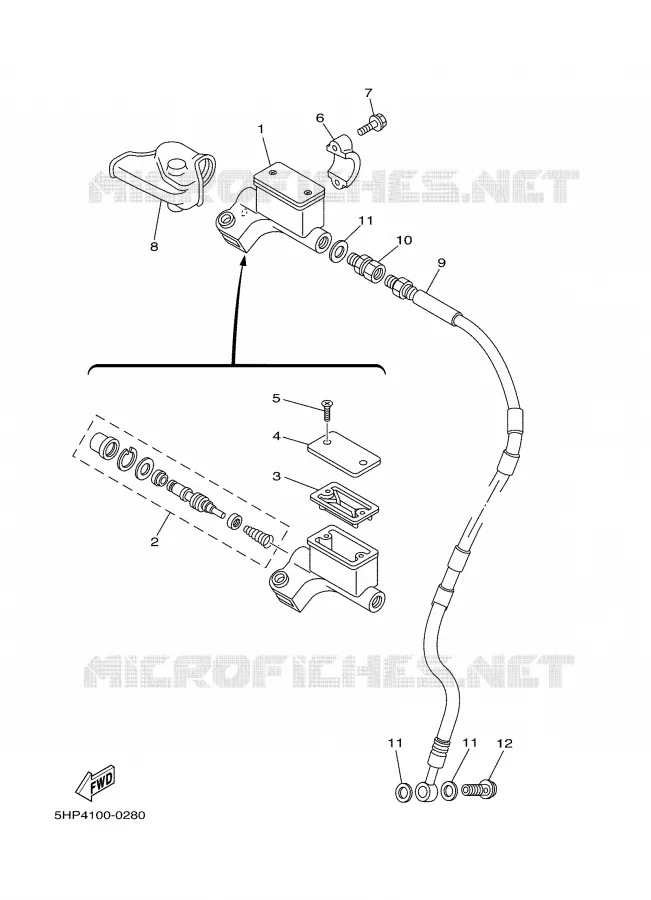 POMP VOOR Yamaha MOTO 125 2006 TTR  TTR125LE