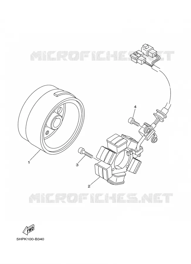 DYNAMO Yamaha MOTO 125 2006 TTR  TTR125LE