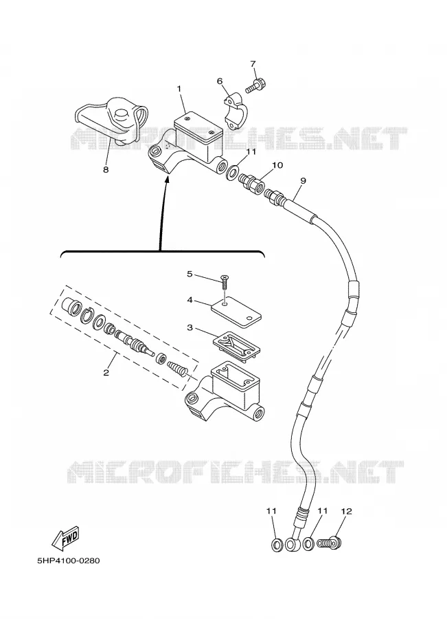 POMP VOOR Yamaha MOTO 125 2007 TTR  TTR125LE