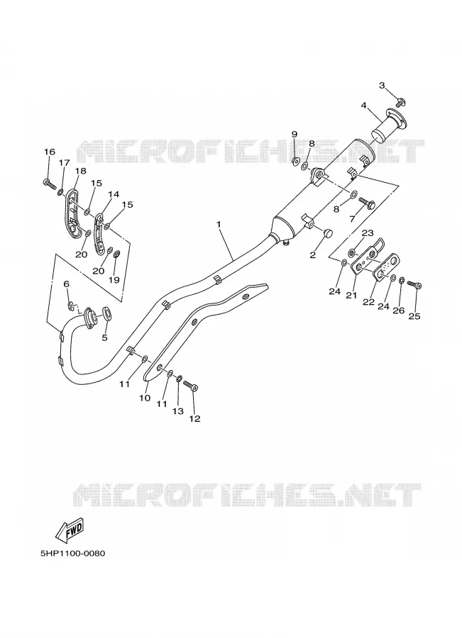 UITLAAT Yamaha MOTO 125 2000 TTR  TTR125MC
