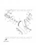 NOKKENAS / KETTING voor Yamaha TTR125N 2001