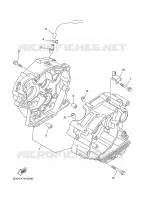 CARTERDELEN voor Yamaha TTR125N 2001