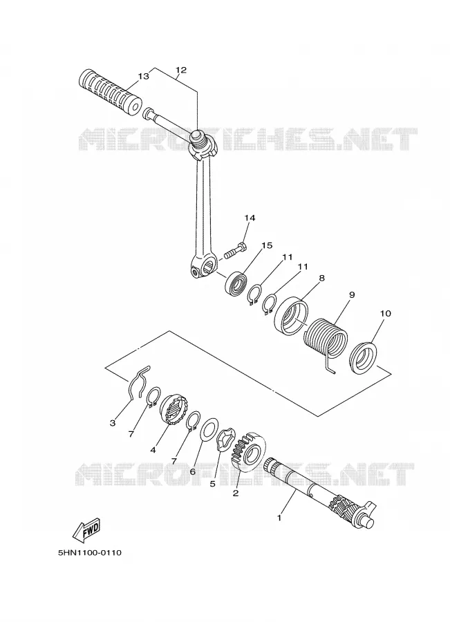 STARTMOTOR Yamaha MOTO 90 2003 TTRE  TTR90E