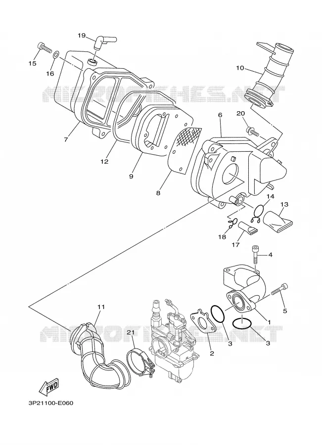 INLAAT Yamaha MOTO 90 2007 TTRE  TTR90EW
