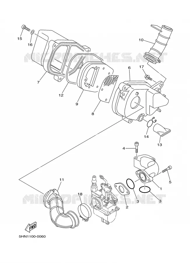 INLAAT Yamaha MOTO 90 2002 TTR  TTR90P