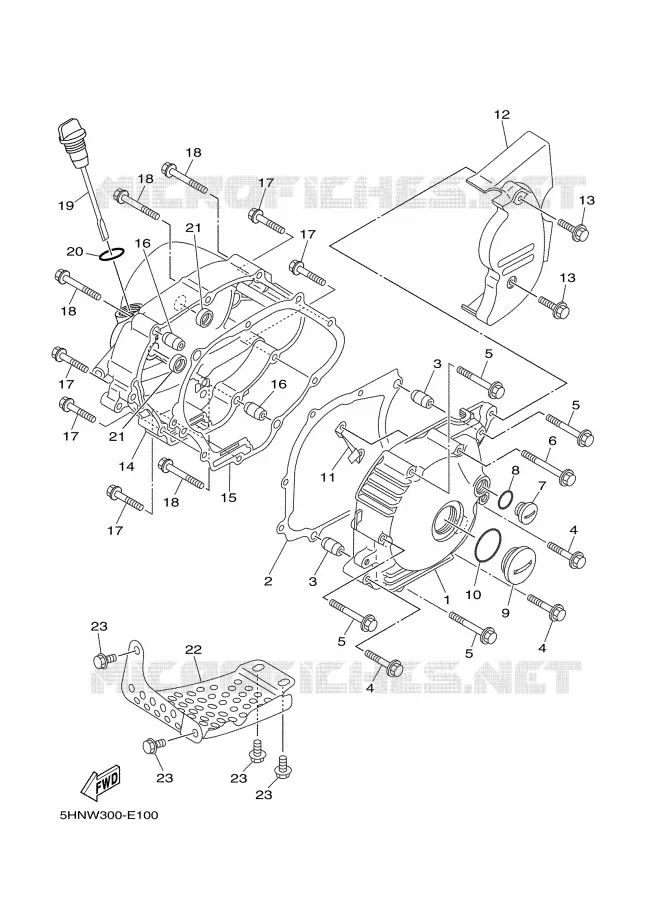 DEKSEL - MOTOR 1 Yamaha MOTO 90 2007 TTR  TTR90W
