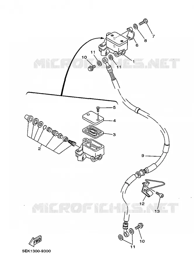 POMP VOOR Yamaha MOTO 125 1999 TW  TW125