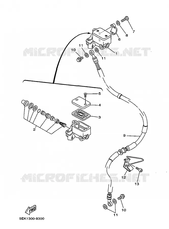 POMP VOOR Yamaha MOTO 125 1999 TW  TW125