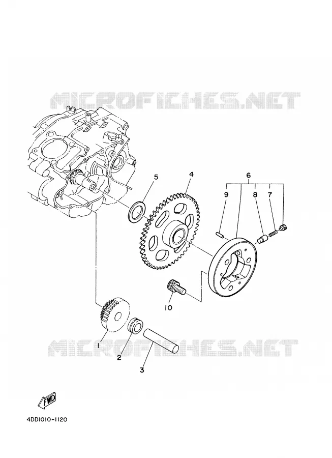 STARTMOTOR Yamaha MOTO 125 2001 TW  TW125