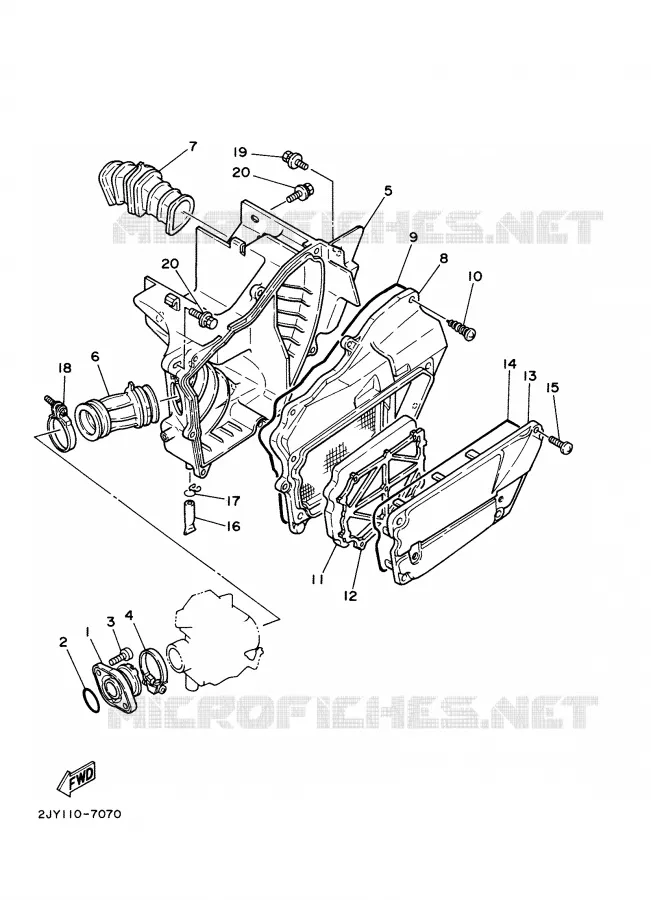 INLAAT Yamaha MOTO 125 2001 TW  TW125