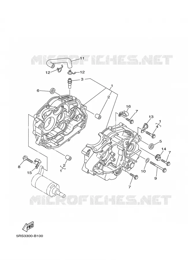 CARTERDELEN Yamaha MOTO 125 2003 TW  TW125