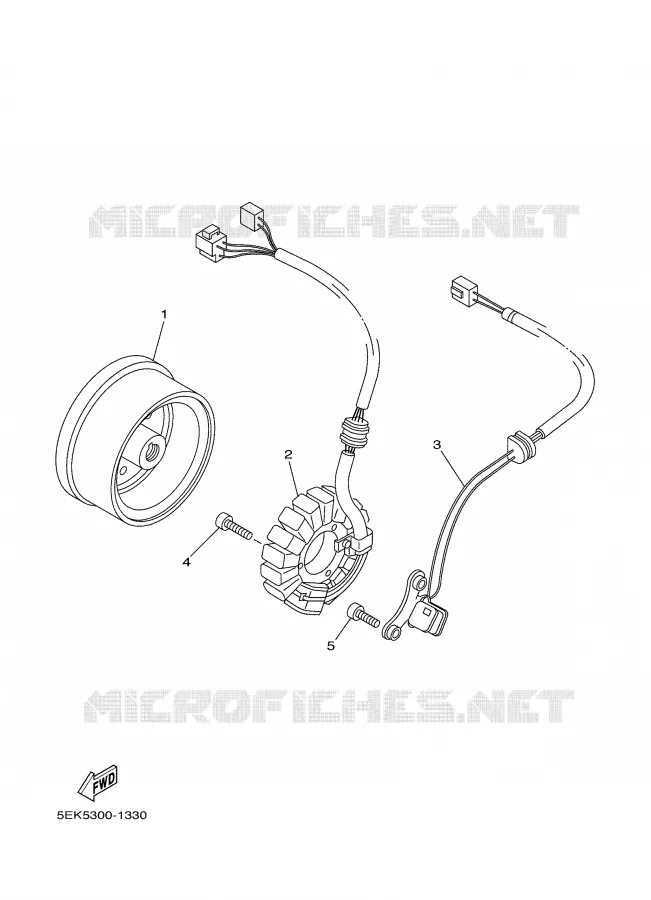 DYNAMO Yamaha MOTO 125 2003 TW  TW125