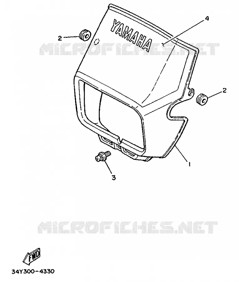 KAP 1 Yamaha MOTO 200 1989 TW  TW200E