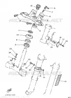 STUUR voor Yamaha TY250S 1988