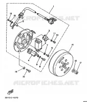 DYNAMO voor Yamaha TY250S 1988