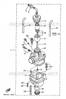 CARBURATEUR  voor Yamaha TY250S 1988