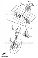 REMKLAUW VOOR voor Yamaha TZ125 1998