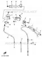 STUUR / KABEL voor Yamaha TZ125 1998
