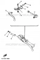 STUURSCHAKELAAR / HEVEL voor Yamaha TZ125 1998