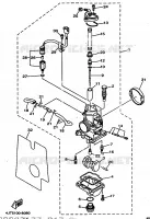 CARBURATEUR  voor Yamaha TZ125 1998