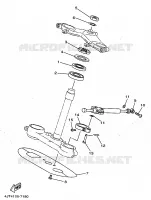 STUUR voor Yamaha TZ125 1999
