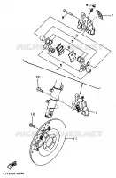 REMKLAUW VOOR voor Yamaha TZ125 1999