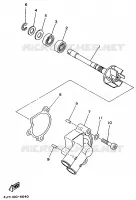 WATERPOMP voor Yamaha TZ125 1999