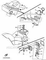 INLAAT voor Yamaha TZ250 1998
